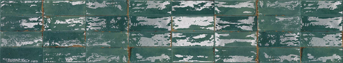 Emil - Forme majolica azure lux EMJT | Ceramic | 75x200x8.5mm | Gloss