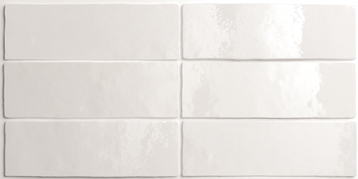 Grestec Bardot White | Ceramic | 65x200x9mm | Gloss