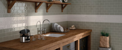 Equipe - Masia gris claro | Ceramic | 75x150x9mm | Crackle Glaze