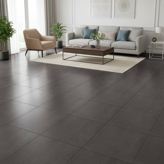 Paradyz - Mistral Nero | Porcelain | 448x448x8.5mm | Natural