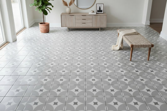 El Barco Acropolis Agora Grey | Porcelain | 200x200x8mm | Natural