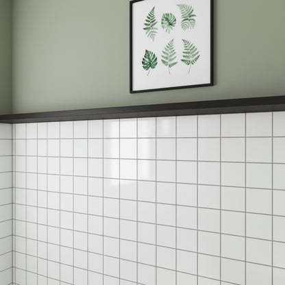 V&B Pro Arch 3.0 Glazed Vitreous C300 White | Ceramic | 100x100x6mm | Matt