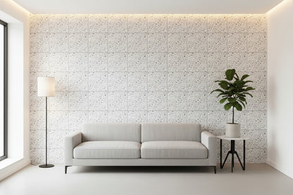 Keradom Terrazzo White | Porcelain | 250x250x14mm | Natural