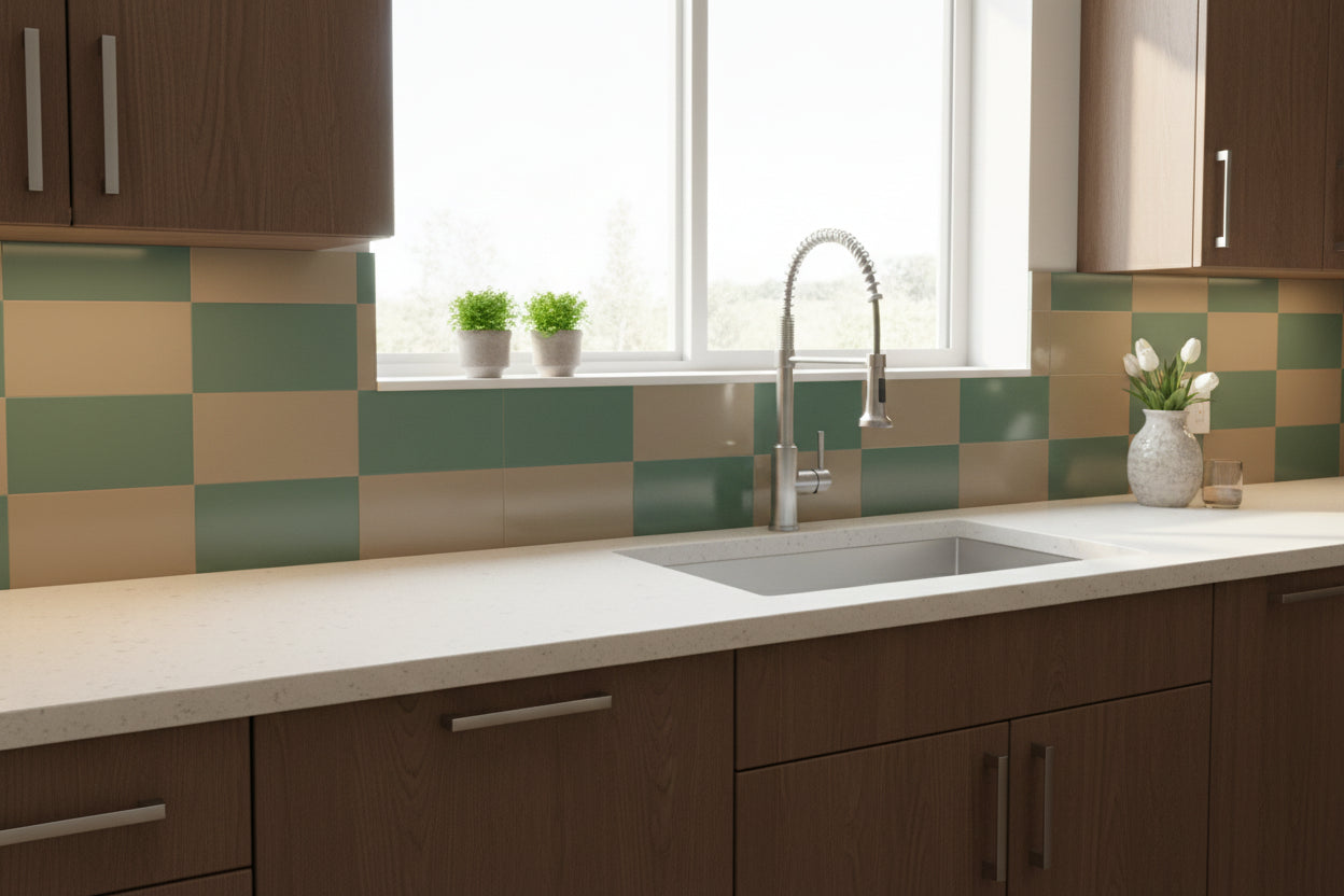 Ribesalbes Croma 1020 Kelp & Oyster | Porcelain | 100x200x8mm | Matt