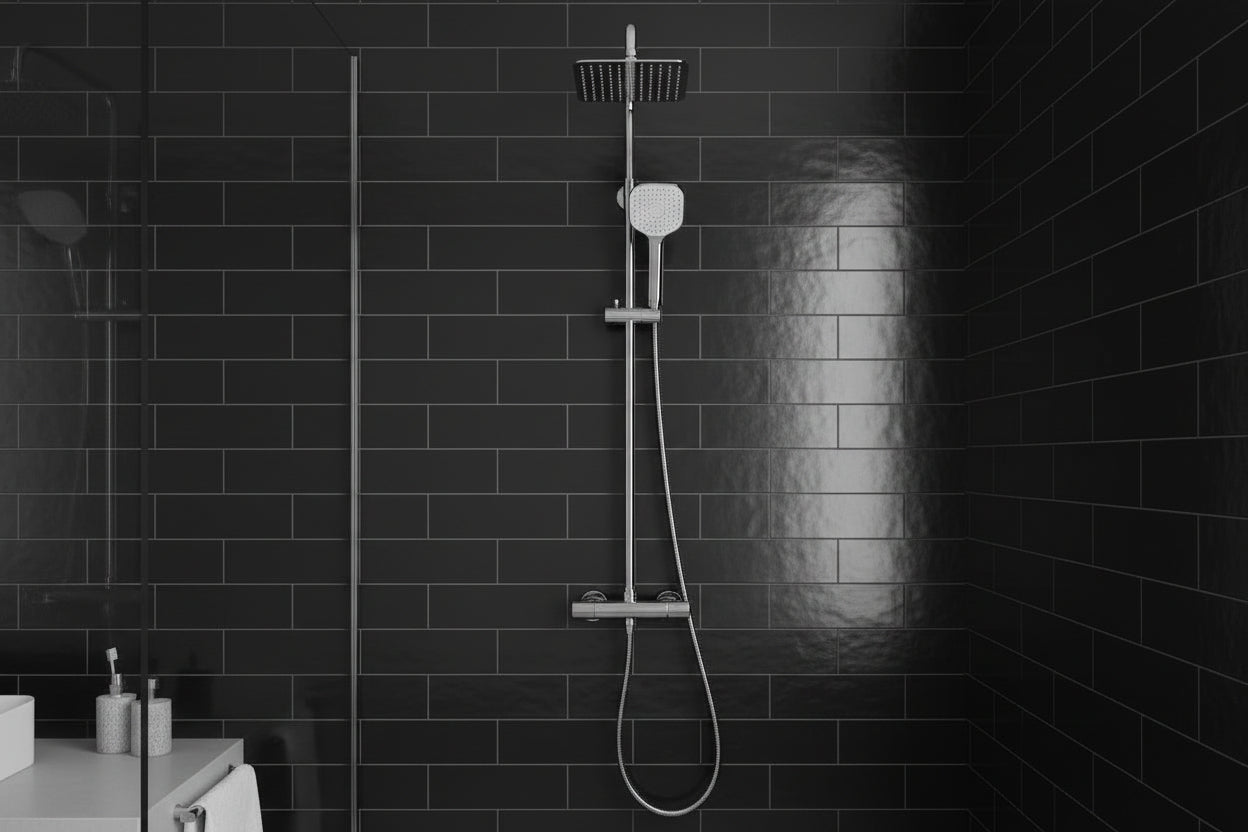 V&B Pro-Architectura Black PN12 | Ceramic | 100x300x6mm | Matt