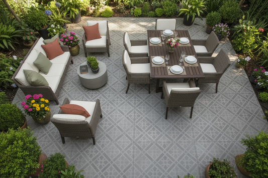 Frassinoro H20 Gemme Gris Fonce | Porcelain | 604x604x20mm | Antislip