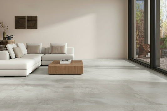 Bottega - Lithoteke R11 travertino rapolano B71624 | Porcelain | 600x1200x8.5mm | Antislip