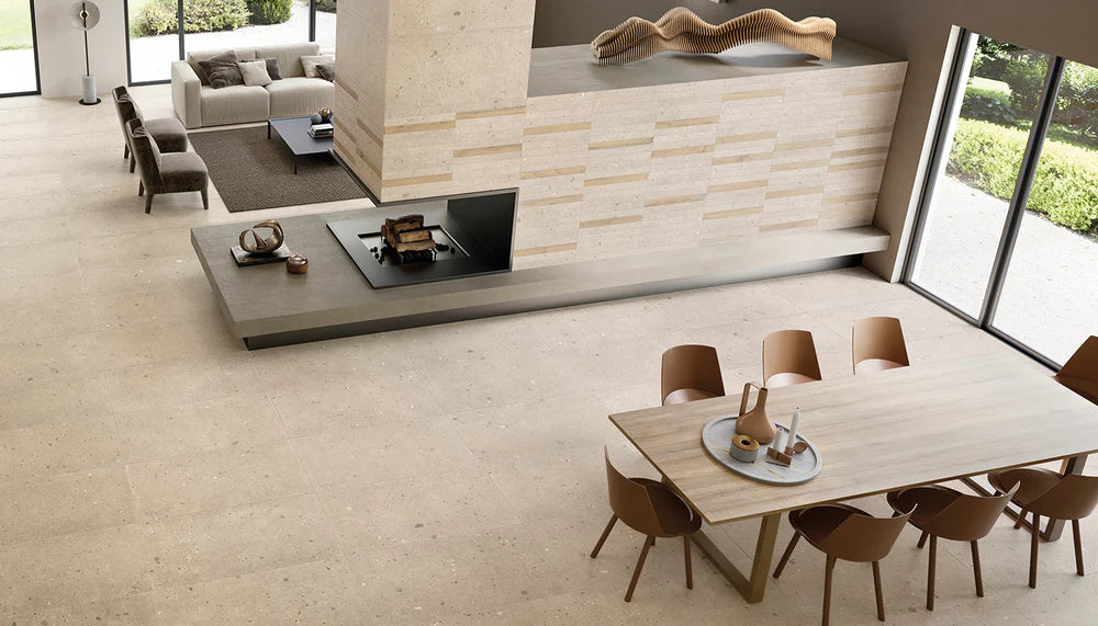 Emil Ego sabbia tecnica | Porcelain | 600x1200x9.5mm | Natural