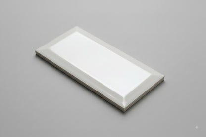 Equipe - Metro White Bevelled | Ceramic | 75x150mm | Gloss