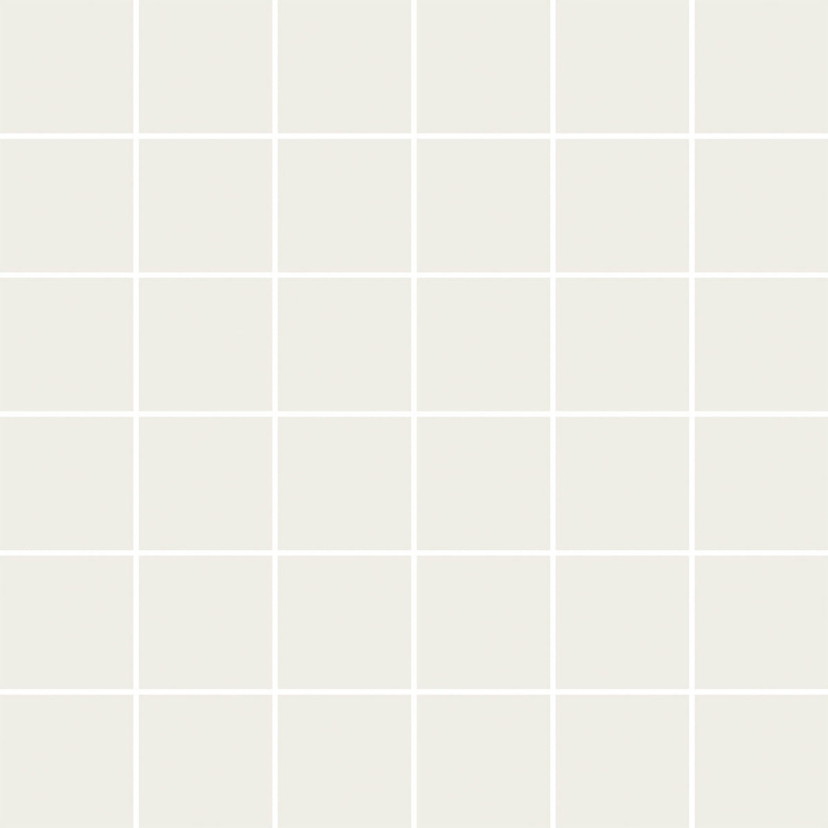 V&B - Pro Arch 3.0 Glazed Vitreous Neutral White 3709 C300 | Ceramic | 50x50x6mm on 300x300mm mesh | Matt
