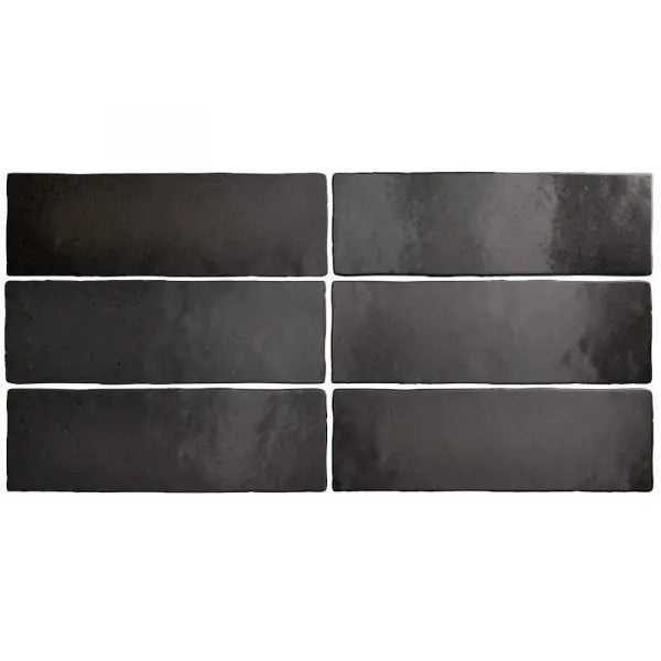 Equipe - Magma Black Coal 24962 | Ceramic | 65x200x9mm | Matt