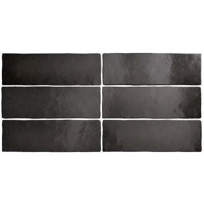 Equipe - Magma Black Coal 24962 | Ceramic | 65x200x9mm | Matt