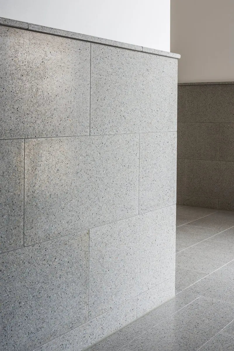 Brachot (Beltrami) - Stonite alu grey | Marble Agglomerate | 400x400x12mm | Honed