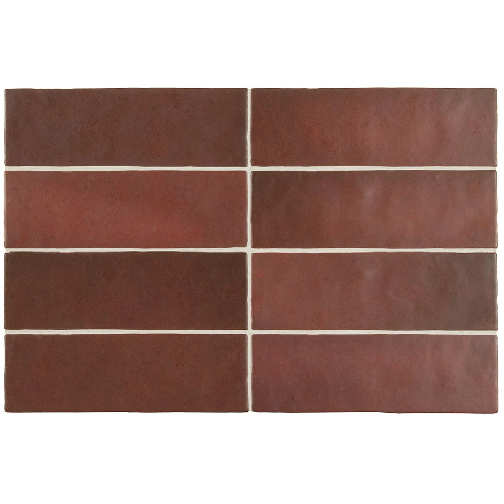 Equipe - Magma Burgundy 24967 | Ceramic | 65x200x9mm | Matt