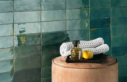 Emil - Forme majolica azure lux EMJT | Ceramic | 75x200x8.5mm  | Gloss
