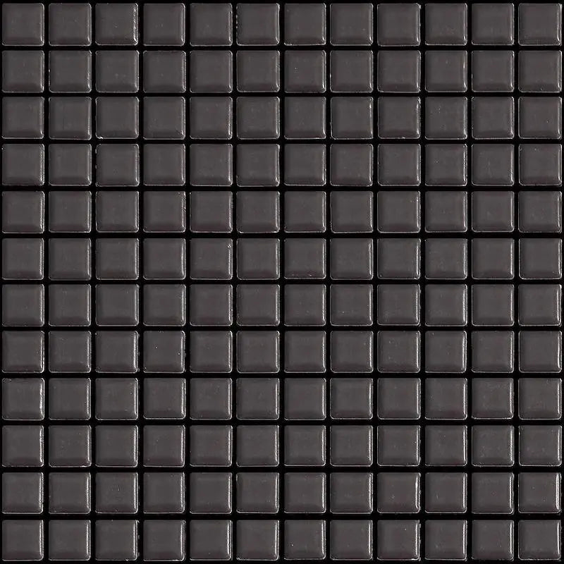 Bardelli Appiani - Seta 7005 cacao | Ceramic | 25x25x7.2mm on 300x300mm mesh | Matt