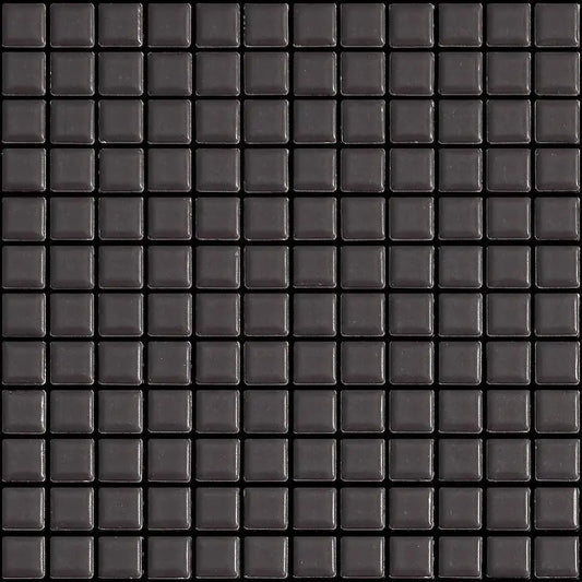 Bardelli Appiani - Seta 7005 cacao | Ceramic | 25x25x7.2mm on 300x300mm mesh | Matt