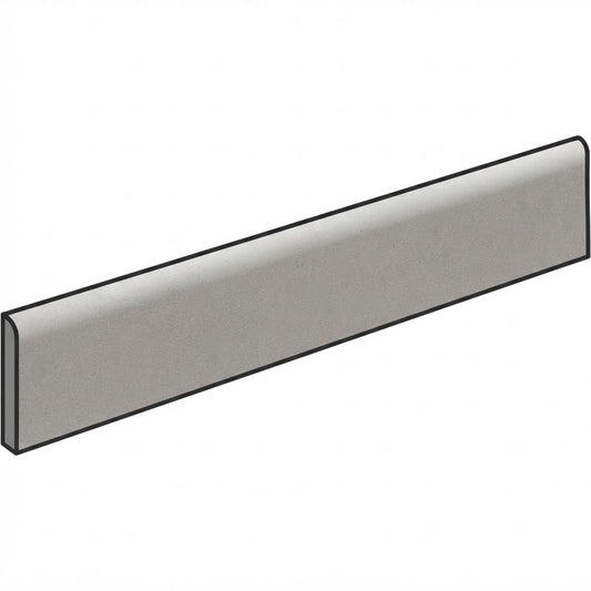 Porcelaingres - Just Grey mid grey battiscopa becco civetta X670121  | Porcelain | 70x600x10mm | Natural