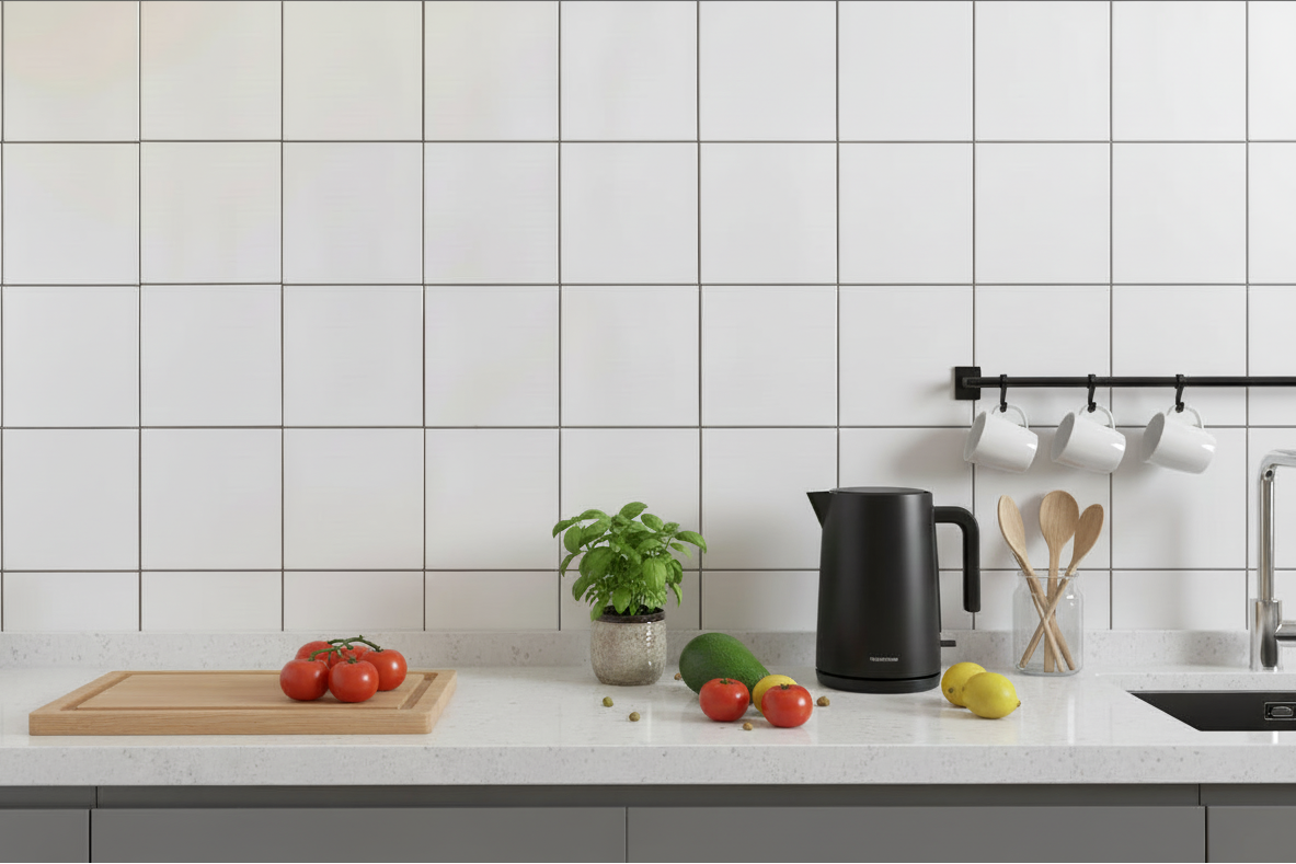 Giaretta Italia Squadra White | Ceramic | 200x200mm | Matt