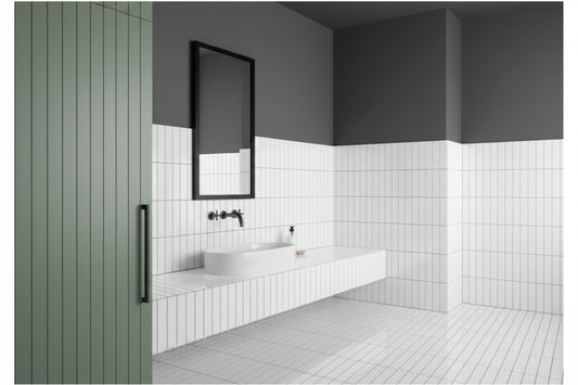 Grestec Rolla White | Ceramic | 50x200x8.5mm | Gloss