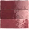 PQJ43982-62 - Grestec Bardot Burgundy | Ceramic | 65x200x9mm | Gloss