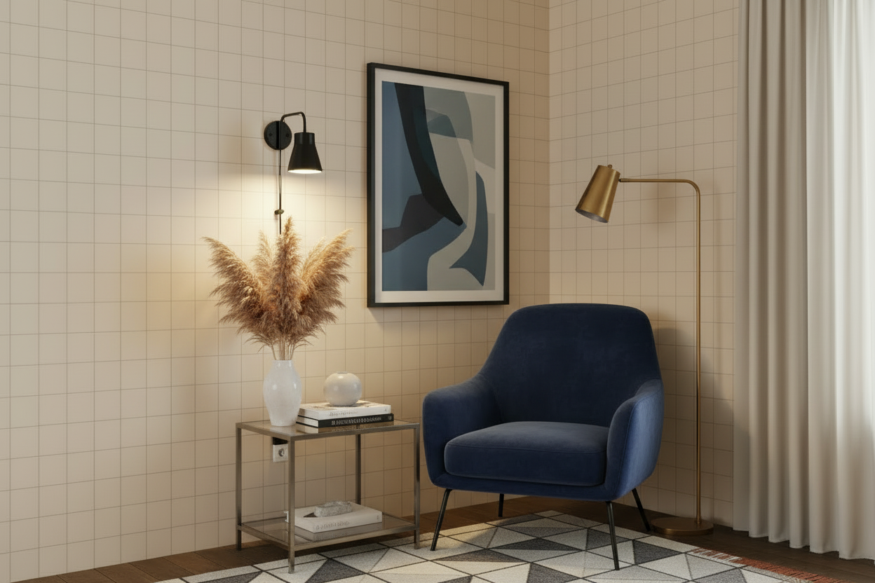 Ribesalbes - Croma 1010 Olympic precorte | Porcelain | 100x100x8mm pre-scored on 100x200mm tile | Matt