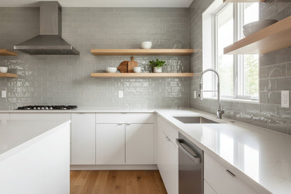 Tonalite Krakle Grigio Tavella | Ceramic | 75x150x7mm | Gloss