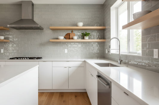 Tonalite Krakle Grigio Tavella | Ceramic | 75x150x7mm | Gloss