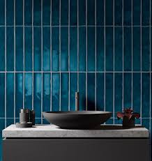Terratinta Sartoria Vernici posh blue | Ceramic | 50x250x10mm | Gloss