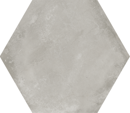 Equipe - Urban silver hexagon | Porcelain | 292x254x9mm | Natural